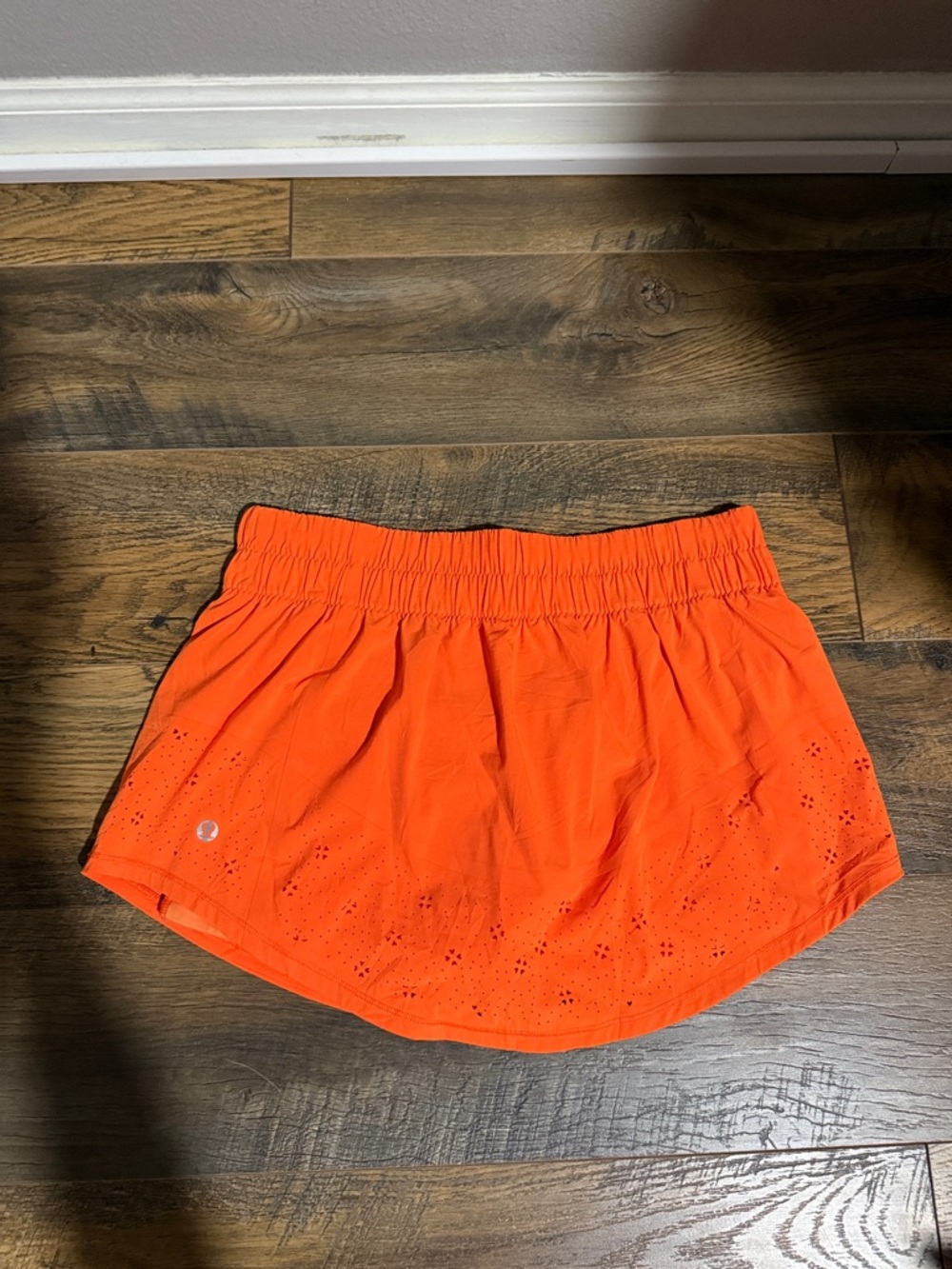 lululemon athletica Bright Orange skirt